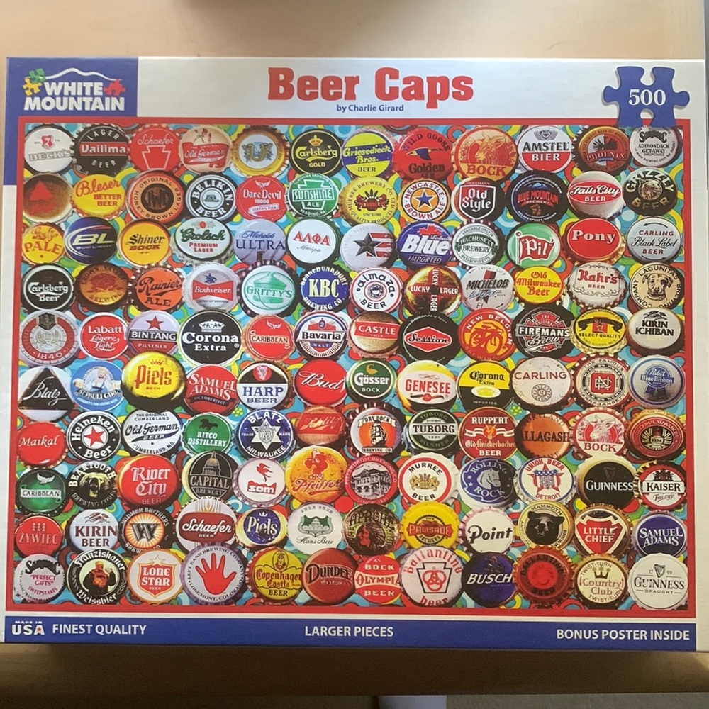 White Mountain Puzzle 500 pieces